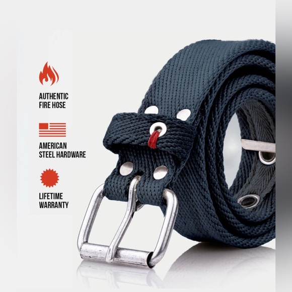 Filorosso Men’s Navy Limited Edition “The Stripes” 1776 Belt, size L see chart - Picture 3 of 13